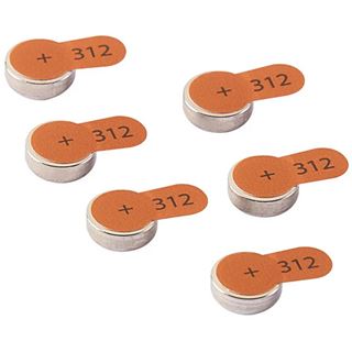 Intenso 6 Knopfzellen PR41 / 312 1,45 V