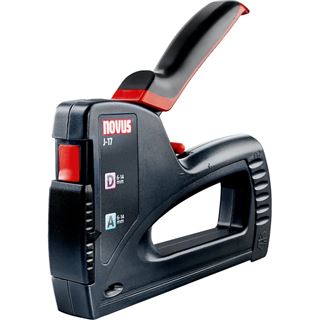 novus Handtacker J-17 schwarz-rot