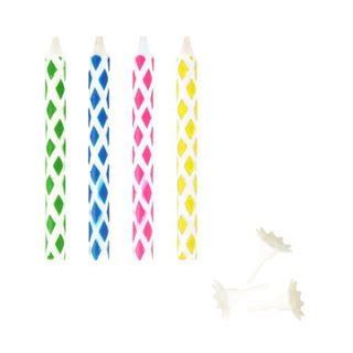 PAPSTAR 10 Geburtstagskerzen Magisch mehrfarbig