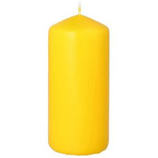PAPSTAR Kerze goldgelb