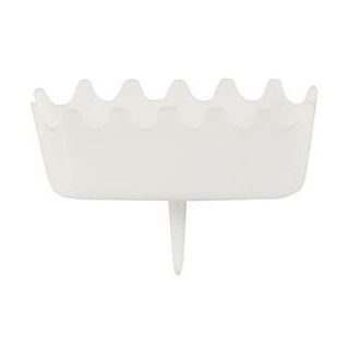 PAPSTAR Halter f&uuml;r Zahlenkerzen wei&szlig;