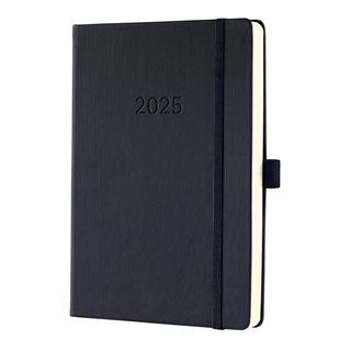 SIGEL Taschenkalender Conceptum 2025 schwarz C2510