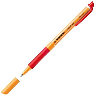 STABILO pointVisco Gelschreiber orange 0,5 mm, Schreibfarbe: rot, 10