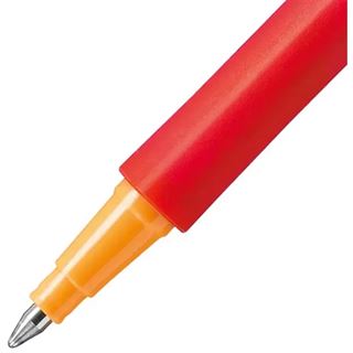 STABILO pointVisco Gelschreiber orange 0,5 mm, Schreibfarbe: rot, 10