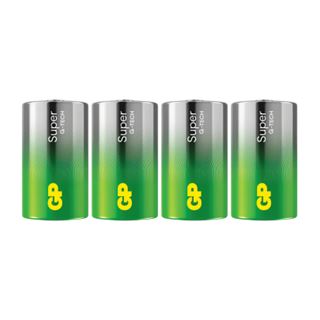GP 4 Batterien SUPER Mono D 1,5 V