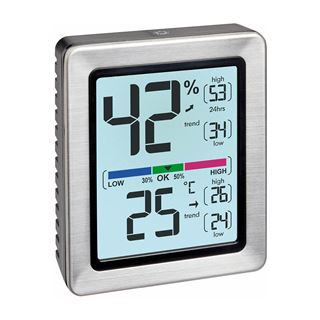 TFA EXACTO Thermometer silber