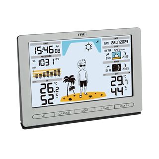 TFA 35.1097 METEO JACK Wetterstation silber