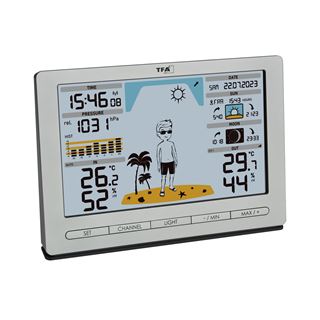 TFA 35.1097 METEO JACK Wetterstation silber