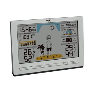 TFA 35.1097 METEO JACK Wetterstation silber