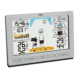 TFA 35.1097 METEO JACK Wetterstation silber