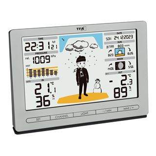 TFA 35.1097 METEO JACK Wetterstation silber