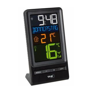 TFA SPIRA 30.3064.01 Thermometer schwarz