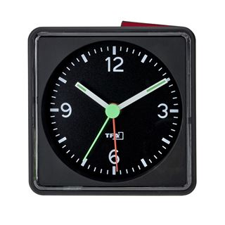 TFA Wecker 60.1013.01 schwarz Kunststoff 7,0 x 7,0 cm