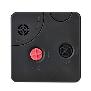 TFA Wecker 60.1013.01 schwarz Kunststoff 7,0 x 7,0 cm