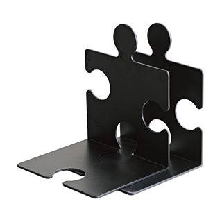 HAN 2 Buchst&uuml;tzen PUZZLE schwarz 12,3 x 14,2 x 17,1 cm