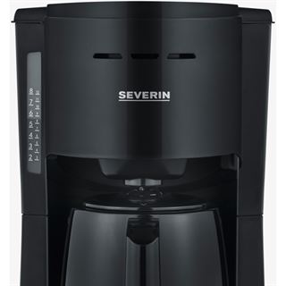 SEVERIN KA9306 Kaffeemaschine schwarz, 8 Tassen