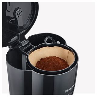 SEVERIN KA 4320 Kaffeemaschine schwarz, 10 Tassen