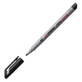STABILO 10 OHPen universal Folienstifte schwarz 1,0 mm non-permanent