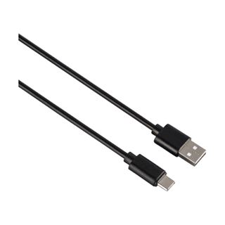 0.90m Hama Kabel 00200907 USB-A to USB-C Schwarz