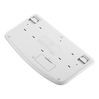 Logitech Wave Keys f&uuml;r Mac USB und Bluetooth Deutsch wei&szlig;