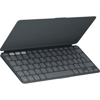 Logitech Keys-To-Go 2 f&uuml;r iPad Bluetooth Deutsch schwarz