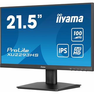 21,5" (54,61cm) iiyama ProLite XU2293HS-B6 schwarz 1920x1080 1x