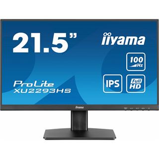 21,5" (54,61cm) iiyama ProLite XU2293HS-B6 schwarz 1920x1080 1x