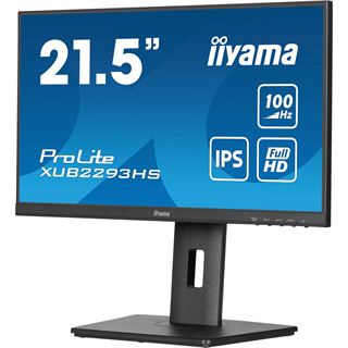 21,5" (54,61cm) iiyama ProLite XUB2293HS-B6 schwarz 1920x1080 1x
