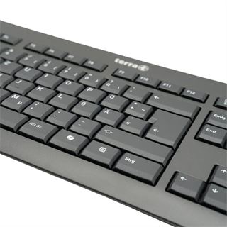 Terra Keyboard 1500 USB Deutsch schwarz (kabelgebunden)