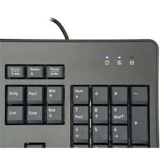 Terra Keyboard 1500 USB Deutsch schwarz (kabelgebunden)