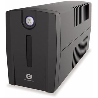Conceptronic ZEUS USV 1000VA 600W Schutzkontakt UPS Start/LAN sw