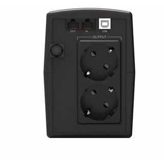 Conceptronic ZEUS USV 1000VA 600W Schutzkontakt UPS Start/LAN sw