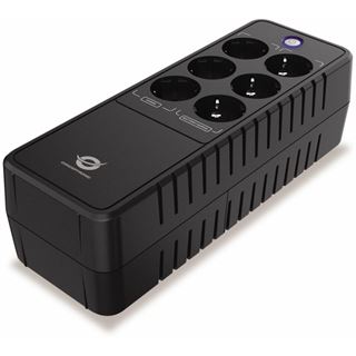 Conceptronic ZEUS USV 850VA 490W Schutzkontakt DC Start/LAN sw