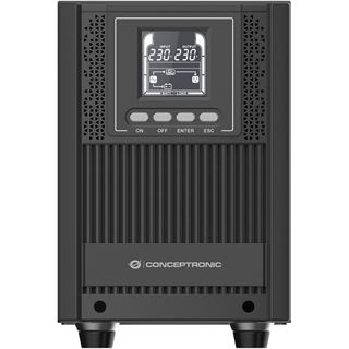 Conceptronic ZEUS USV 2000VA 1800W Online UPS,IEC EPO Port