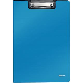 LEITZ Klemmbrettmappe Solid 3962 DIN A4 hellblau Kunststoff