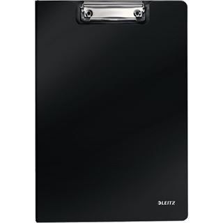 LEITZ Klemmbrettmappe Solid 3962 DIN A4 schwarz Kunststoff