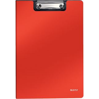 LEITZ Klemmbrettmappe Solid 3962 DIN A4 hellrot Kunststoff