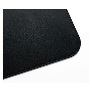 SIGEL Schreibtischunterlage Lederimitat schwarz/rot