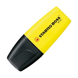 STABILO BOSS MINI Textmarker farbsortiert, 3 St. 07/3-2-02