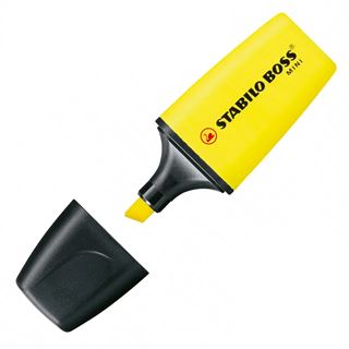 STABILO BOSS MINI Textmarker farbsortiert, 3 St. 07/3-2-02