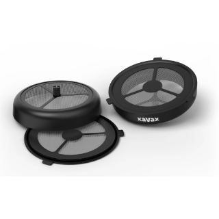 xavax nachf&uuml;llbare Kaffeepads schwarz 2 St.