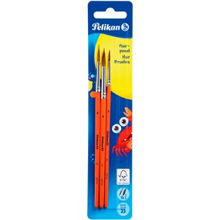 Pelikan 23 Pinsel-Set Gr&ouml;&szlig;e 4, 6, 8, 3-teilig