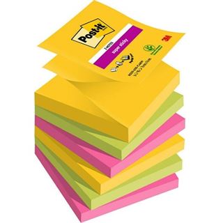 Post-it Super Sticky Z-Notes Carnival Haftnotizen extrastark R3306SR