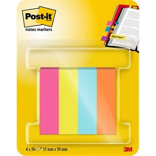 Post-it Page Marker Poptimistic Haftmarker farbsortiert 4x 50 Streifen