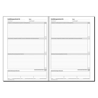 SIGEL Ausbildungsnachweis, w&ouml;chentliche/monatliche Eintragungen