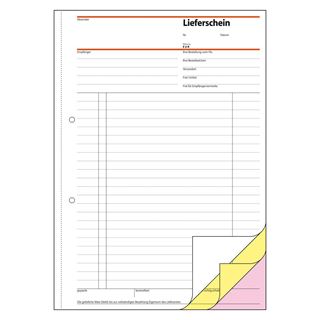 SIGEL Lieferschein mit Empfangsschein Formularbuch SD016