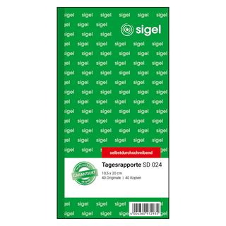 SIGEL Tagesrapport Formularbuch SD024