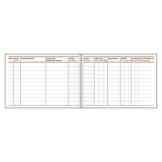 SIGEL Fahrtenbuch, Pkw mit Kraftstoffverbrauch Formularbuch FA614