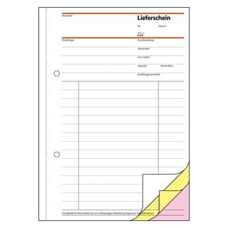 SIGEL Lieferschein mit Empfangsschein Formularbuch SD012