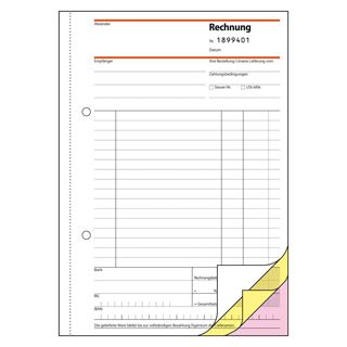 SIGEL Rechnung mit fortlaufenden Nummern Formularbuch SD132